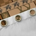 thumbnail image 4 of jejeloiu Safari Moose Bear Blackout Curtains Set of 2 (52x84 Each),Rustic Mallard Window Curtains,Fishing And Hunting Curtains and Drapes For Adults,Super Cozy Room Decor, 4 of 6