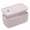 Beige, variant on Versatile Lock Box with Code – Small Lockable Storage Box for Medication, Food, Electronics & Personal Items Safe – BPA-Free