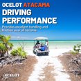 Ocelot P322 ATV Tire - 22x11-8, Sport Tread, 73A-76A Hardness, Great For Off-Road & Trails