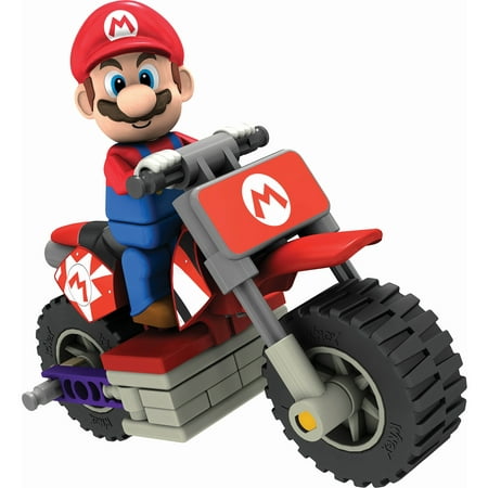 K'NEX Mario Kart Wii Building Set: Mario with Standard Bike