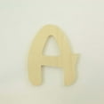 thumbnail image 1 of Package of 1, 6 Inch X 3/4" Thickness Baltic Birch Wood Letter A in The Waltograph Font, Thick for Art & Children Craft Project, Made in USA, 1 of 4