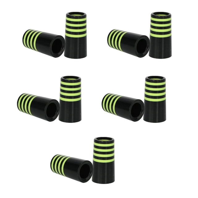 EIGTHTAIL Ferrules de Fer de Golf Rayées Colorées pour Arbres de Fer de 0,35 Pouce 0,37 Pouce