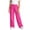 Hot Pink, variant on Miqool Girls Wide Leg Cargo Pants Elastic Waist Loose Fit Casual Lightweight Palazzo Pants with Multi Pockets for 5-16 Years