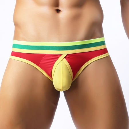 

YDKZYMD Mens Jockstrap Underwear Low Rise Sexy Briefs G-String Supporter Pouch Athletic Thong Premium Lingerie