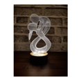 thumbnail image 1 of Lámpara Lamp By-Lamp 3D Lovers con base de madera hecha a mano, 1 of 4
