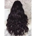 thumbnail image 3 of Deep Wave Lace Front Wig, Human Hair, 180 Density, HD Full Lace Front Wig, Curly Human Hair Wig with Baby Hair for Women, 3 of 5