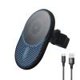 thumbnail image 1 of Cargador inalámbrico para automóvil: soporte para teléfono para montaje en automóvil y soporte giratorio para teléfono con ventilación de aire Likrtyny Accesorios para autos y motos, 1 of 9