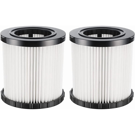 2 PACKS DCV5801H HEPA Replacement Filter for DeWalt DCV580 & DCV581H DeWalt, Washable and Reusable