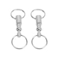 thumbnail image 3 of Tebru 2PCS Dual Quick Release Keyring Detachable Double Split Key For Hanging House Key Belt,Double Split Key ,Keyring With Snaplock, 3 of 8