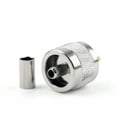 thumbnail image 5 of Motor Genic 10Pcs Connector UHF Male PL259 Plug Crimp RG58 RG142 LMR195 RG400 Cable Straight, 5 of 5