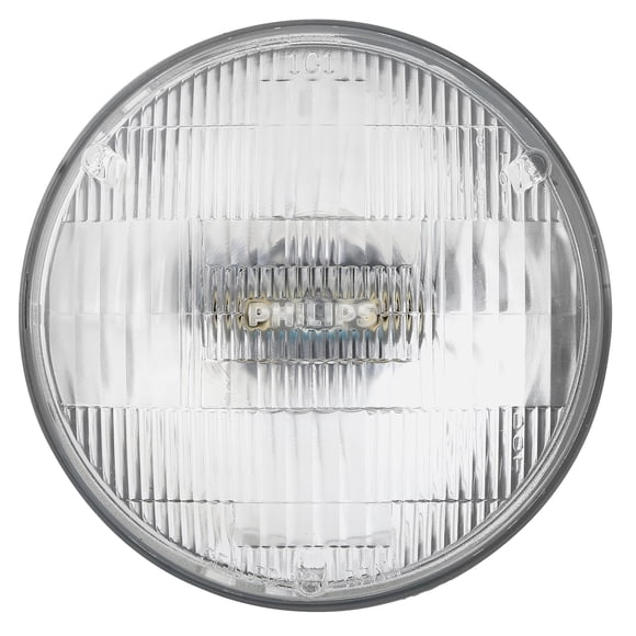 Linterna frontal Philips H5001C1, halógena estándar, haz sellado, paquete de 1 unidad