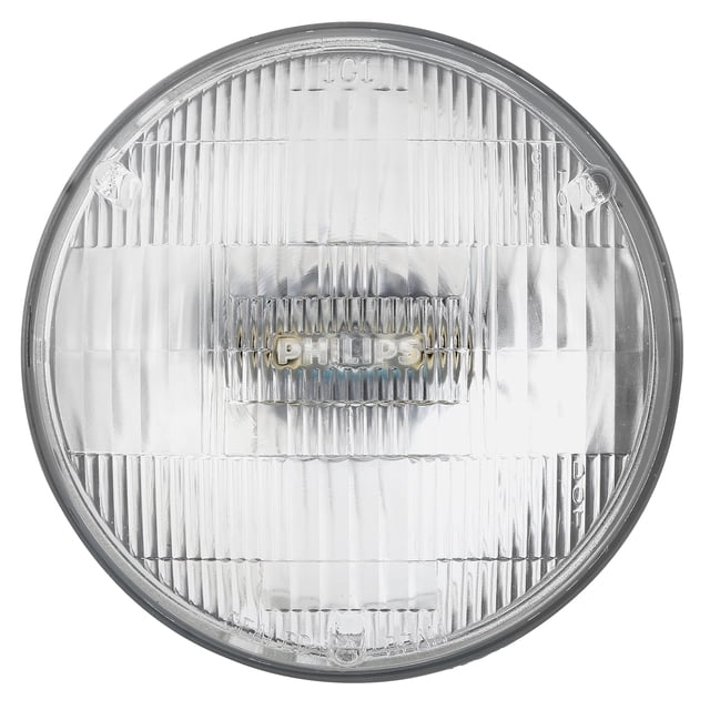 Linterna frontal Philips H5001C1, halógena estándar, haz sellado, paquete de 1 unidad