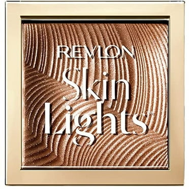 Revlon Skinlights Prismatic Powder Bronzer, Translucent-to-Buildable Coverage, 115 Sunkissed Beam, 0.31 oz (Pack of 1) C3