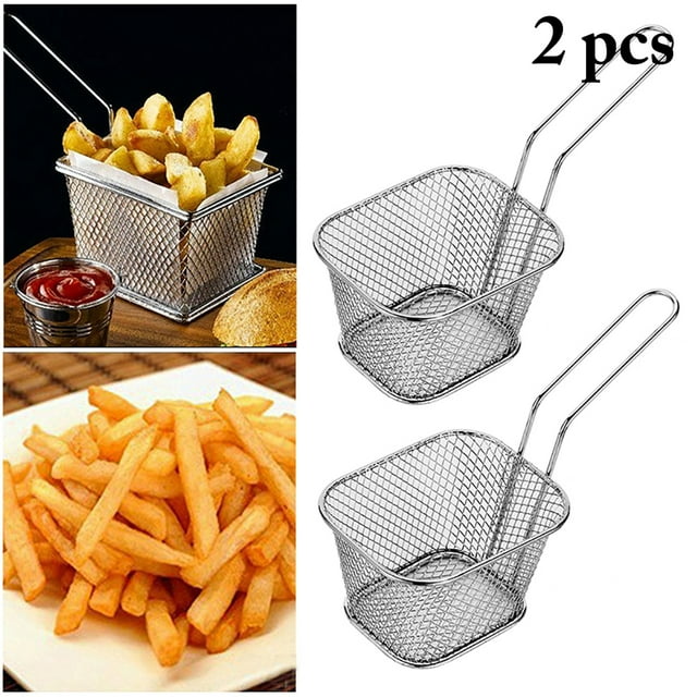 Bangcool Fry Basket Creative Mini Size Multipurpose Fryer Basket Frying Basket