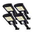 thumbnail image 1 of Paquete de 4 focos solares LED para exteriores con sensor de movimiento IP65, 1 of 8