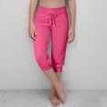 thumbnail image 2 of CYRBOKO Boys Athletic Shorts, Running Summer Elastic Waist Drawstring Short Pants Hot Pink Size 7-8 T, 2 of 7