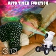 thumbnail image 3 of KANCOKIT Astronaut Galaxy Star Projector Night Light, 360° Space Man Lunar Rover Buddy Starry Nebula Ceiling Projector Lamp for Kid Adult Room Decor Halloween Christmas Gifts, 3 of 7