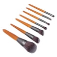 thumbnail image 2 of 7 brochas de maquillaje portátiles de fibra súper suave para sombras de ojos y polvos sueltos., 2 of 14