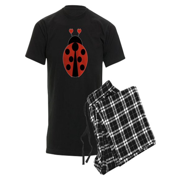 CafePress - Lady Bug - Men's Dark Pajamas
