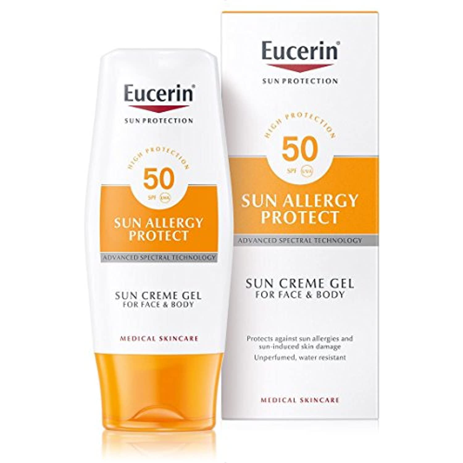 Eucerin Sun Protection Creme-Gel Spf50 by - Walmart.com