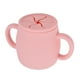thumbnail image 3 of Taza De Entrenamiento Para Bebés, Taza De Silicona Para Bebés, Asas Duales Antideslizantes Ambientales Con Tapa De Taza Para El Hogar Para Bebés ANGGREK FI3118, 3 of 8