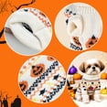 thumbnail image 4 of Dog Halloween Sweater for Small Dogs Knit Pet Outfit, Cozy Knit, Soft Dog Costume, Turtleneck Warmth, Leash Hole for Walks, Halloween Photos, Skin-Friendly, 4 of 9