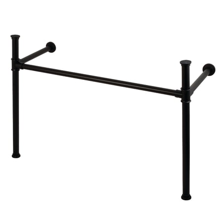 Kingston Brass VPB14880 Stainless Steel Console Legs in Matte Black