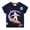 Dark Blue, variant on MEZZALL Boys Glow In The Dark Space Man Print T-Shirt Tshirts Tee Short Sleeve Casual Tops For Summer Daily, Dark Blue, 3-4 Years