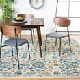 thumbnail image 3 of SAFAVIEH Evoke Rado Bordered Area Rug, Ivory/Blue, 4' x 6', 3 of 10