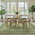 thumbnail image 4 of KUETH Area Rugs for Living Room, Large Washable Rug with Non Slip, Ultra Thin Rug for Bedroom,Kitchen,Dorm,Playroom, Clear Vintage Print Area Rugs, 4 of 10