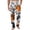 Khaki, variant on Halloween Pajamas Pants for Men Lightweight Elastic Waist Pants Witch Pumpkin Ghost Face Graphic Comfy Night Pants for 2026 Halloween with Pocket Black 3XL
