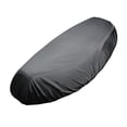 thumbnail image 2 of Funda de cojín para asiento de motocicleta, protector impermeable para vehículos Negro 2XL, 2 of 9
