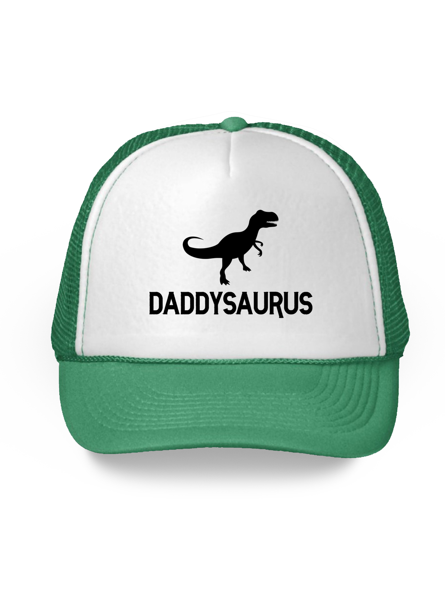 Awkward Styles Gifts for Dad Daddysaurus Hat Dinosaur Dad Trucker Hat Funny Dad Gifts for Father's Day Geek Dad Snapback Hat Hat Accessories for Dad Dinosaur Gifts for Dad Father Trucker Hat Daddy Cap - image 1 of 6