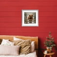 thumbnail image 3 of Stupell Industries Farmhouse Christmas Cow & Cardinal Gray Framed Print Under Glass, 16 x 16, by Tina LeCour, 3 of 8