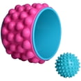 thumbnail image 1 of Rueda de yoga 2 en 1 con rodillo trasero de bola puntiaguda, 1 of 8