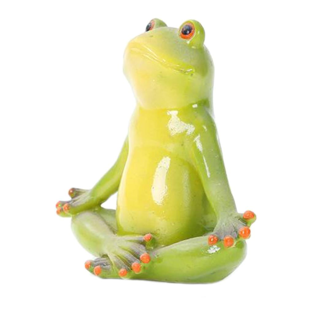 Creative Frog Figurines, Frog Sitting Sitting Statue Sculpture Statue