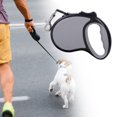 thumbnail image 4 of Correa retráctil automática para perros, correa para pasear perros, cinta de nailon, correa extensible, Gris Yuyangstore Correa retráctil, 4 of 8