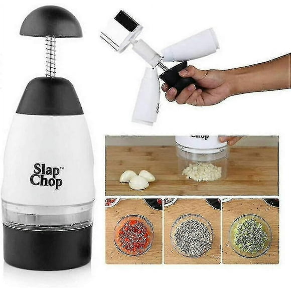 Garlic Triturator Food Chopper Slap Chop Fruit Vegetable Grater Kitchen Accessory Tool-mxbc