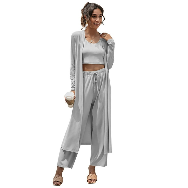Pants romper with cardigan hot sale