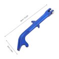 thumbnail image 2 of Minkissy Lightweight Aluminum Alloy Motorcycle Kickstand with Weather Resistant Finish, 2 of 8