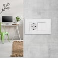 thumbnail image 3 of Wincal Enchufe de Pared: Enchufe único Enchufe Adaptador de Enchufe con Interruptor Doble(2), 3 of 7