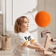 thumbnail image 4 of Pelota Silenciosa Que Rebota para Pelota Silenciosa Baloncesto Juguete Deportivo para (naranja 18cm), 4 of 9