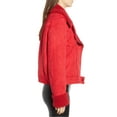 thumbnail image 3 of The Fifth Label Womens Sometimes Motorcycle Jacket, Red, Small, 3 of 3