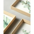 thumbnail image 2 of Sage Green Boho Wall Art, 12x16in d Canvas Bathroom Wall Art Pictures, Mid-Century Modern Wood d Abstract Prints for Bedroom,Minimalist Office Wall Decor 3Pack, 2 of 7