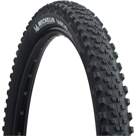 Michelin Wild AM Tire - 27.5 x 2.6, Tubeless, Folding, Black, 60tpi, E-Bike