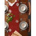 thumbnail image 5 of Table Runners 90 Inches Long Dress Scarves, Red Christmas Tree Farmhouse Coffee/Dining/Kitchen Table Runner for Living Room, Xmas Tree Snowflake Bunny 13x90 Inch, 5 of 7