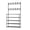 M-Black, variant on Hyknon Coat Rack with Storage Shelf, 4 Tier Coat and Shoe Rack, Simple Houseware Freestanding Hall Tree, Entryway Coat Rack with 8 Hooks, Double Row Coat Organizer for Living Room Bedroom （M）