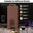 thumbnail image 4 of Costway 3 PCS Insulated Beverage Server/Dispenser 5 Gallon Hot & Cold Drinks with Handles Coffee, 4 of 9