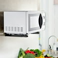 thumbnail image 1 of MKHSQHDG Today's Deals Stainless Steel Microwave Oven Rack Wall Rack Universal Microwave Oven Rack, 1 of 8