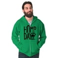 thumbnail image 5 of Hump Day Funny Camel Office Workout Zip Up Hoodie Men's Women's Brisco Brands L, 5 of 6